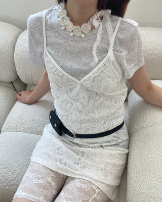 ✴︎whip flower_ necklace✴︎