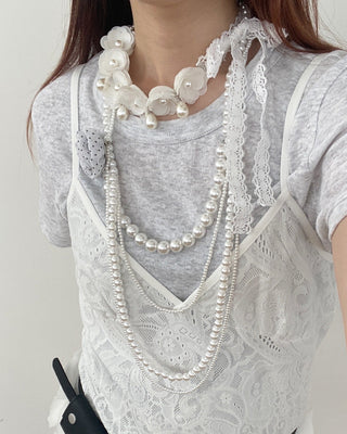 ✴︎whip flower_ necklace✴︎
