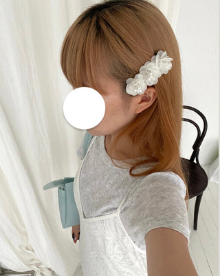 ✴︎color flower_hair barrette✴︎