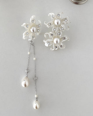 ✴︎flower drop_earcuff✴︎