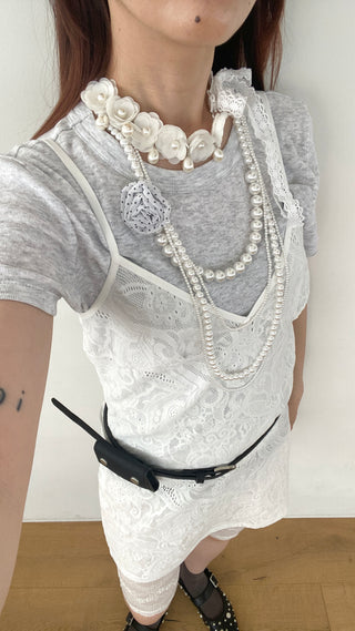 ✴︎whip flower_ necklace✴︎