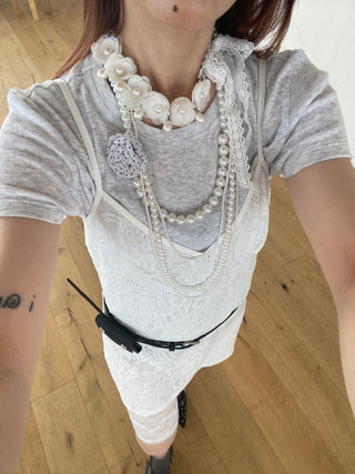 ✴︎whip flower_ necklace✴︎