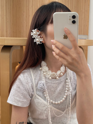✴︎flower drop_earcuff✴︎