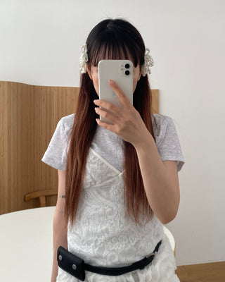 ✴︎pearl flower_hairpin✴︎