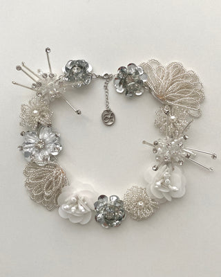 ✴︎jelly flower_necklace(wh)✴︎