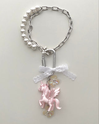 ✴︎pink  unicorn_necklace✴︎