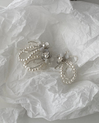 ✴︎ flower beads_earcuff✴︎