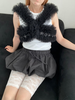 ✴︎black frill_harness✴︎