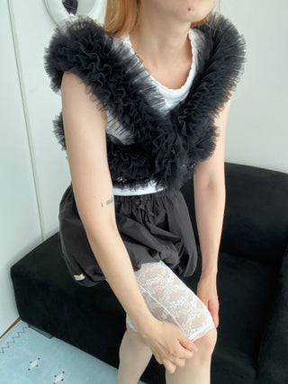 ✴︎black frill_harness✴︎