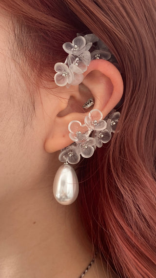 ☆ flower garden ear cuff ☆