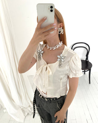 ✴︎ flower beads_earcuff✴︎