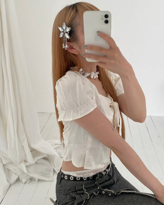 ✴︎ice  flower_hairpin✴︎