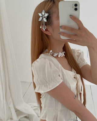✴︎ice  flower_hairpin✴︎