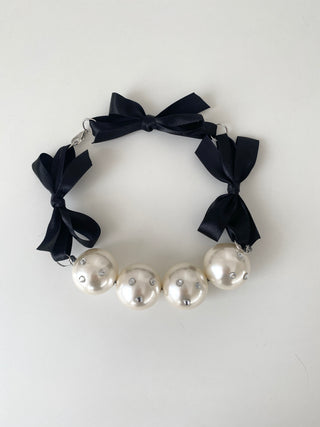 ✴︎Pearl ribbon_necklace✴︎
