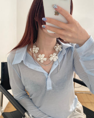 ✴︎balloon flower_necklace✴︎