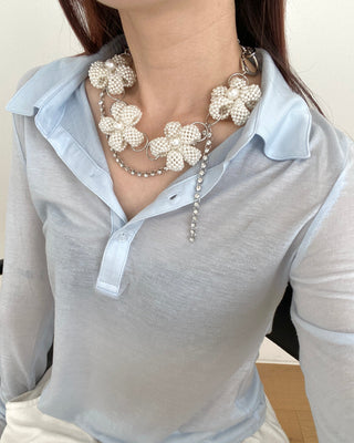 ✴︎balloon flower_necklace✴︎