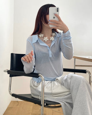 ✴︎balloon flower_necklace✴︎