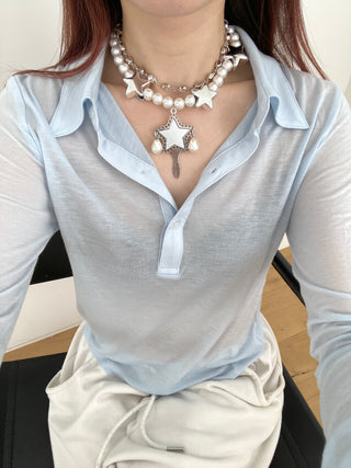 ✴︎star mirror_necklace✴︎