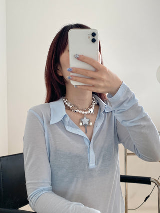 ✴︎star mirror_necklace✴︎